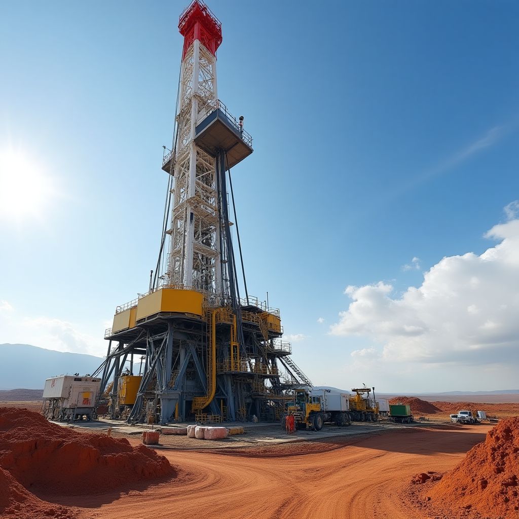 Tecnología moderna de perforación petrolera