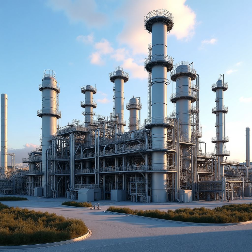 Refinería argentina